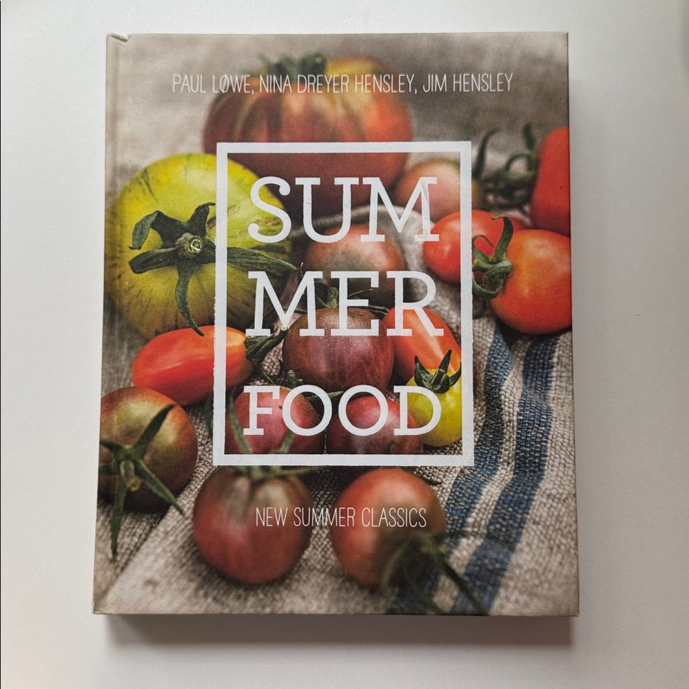SUMMER FOOD hardback